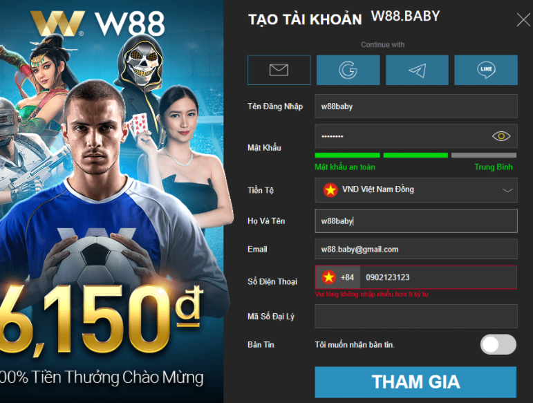 Đăng Ký W88 - Kích Hoạt Tài Khoản Cá Cược Trực Tuyến Nhận Quà Khủng - Picamo Đăng Ký W88 - Kích Hoạt Tài Khoản Cá Cược Trực Tuyến Nhận Quà Khủng - Picamo